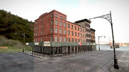 NYC SoHo Architecture Building Pack scene, high, block, buildings, photorealistic, urban, road, new, brooklyn, lower, manhattan, york, realistic, cityscape, intersection, streets, pbr-game-ready, architecture, poly, city, street, environment