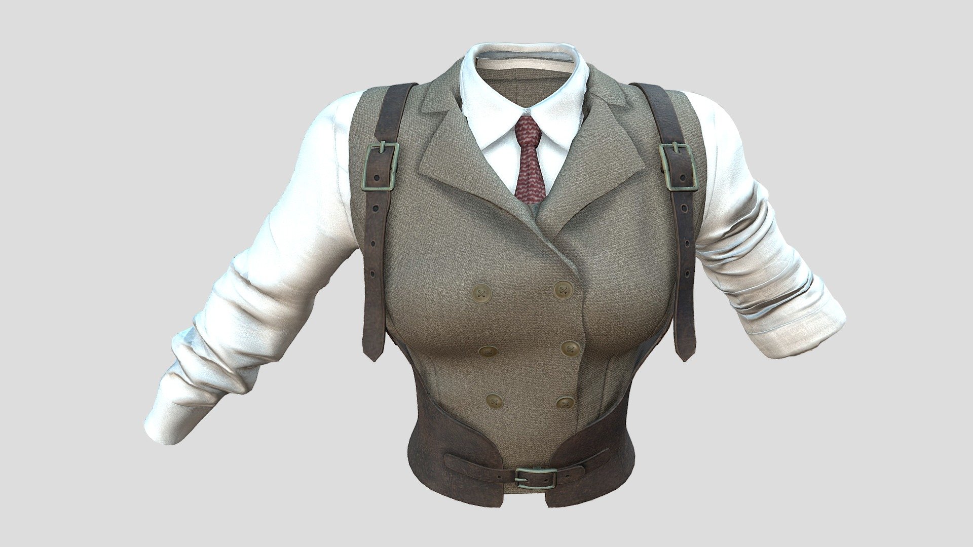 Can be fitted to any character

Clean topology

No overlapping smart optimized unwrapped UVs

High-quality realistic textures

FBX, OBJ, gITF, USDZ (request other formats)

PBR or Classic

Type     user:3dia &ldquo;search term
