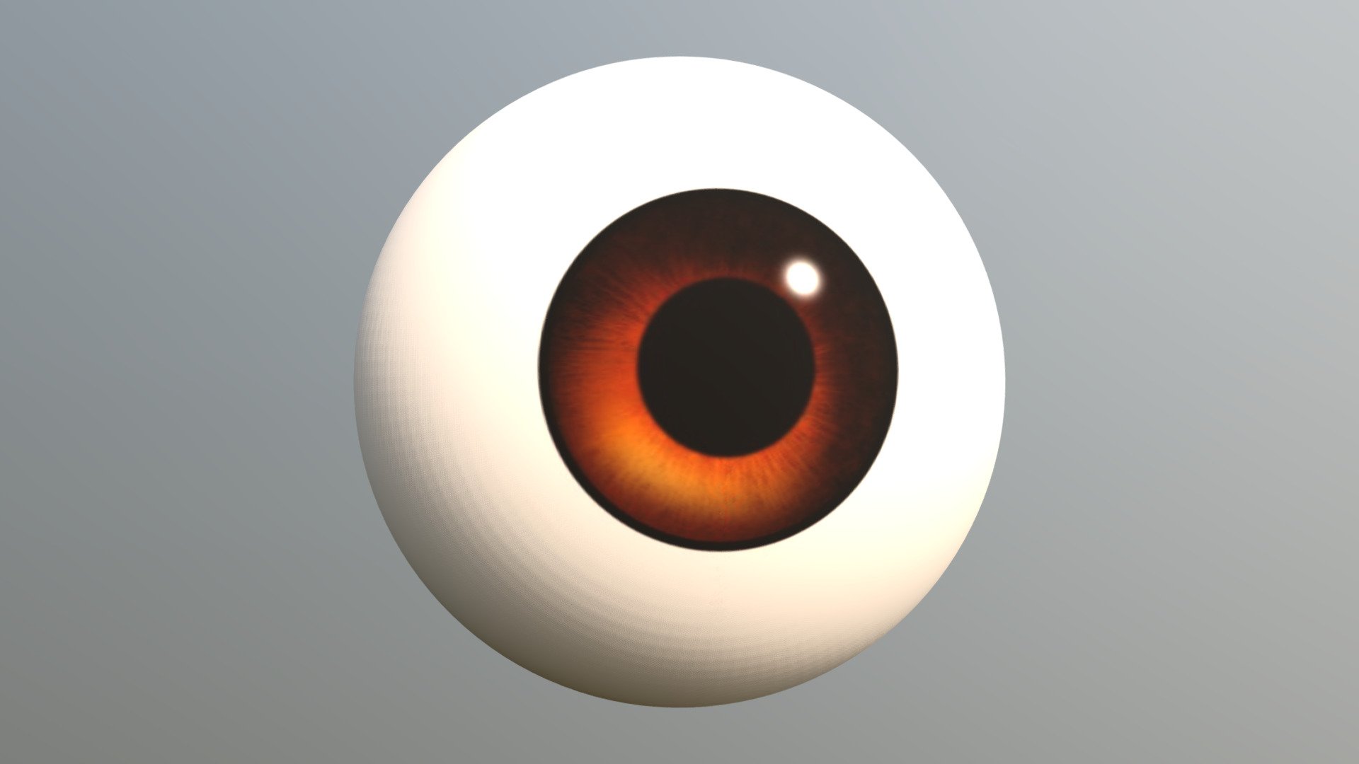 Hey Pixar fans! Check out this stunning fan-made 3D sculpture of an eye, inspired by the unique style from the movie &ldquo;Luca,