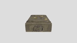 Ammo crate world, crate, soviet, worn, ammo, millitary, russia, old, box