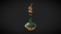 Potion of Animal Speaking from Baldur's Gate 3 potion, substancepainter, substance, bg3