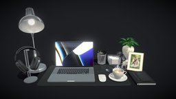 Workspace MacBook 6 computer, leather, coffee, apple, laptop, business, phone, cards, workspace, macbook, wach, workplace, book, cup