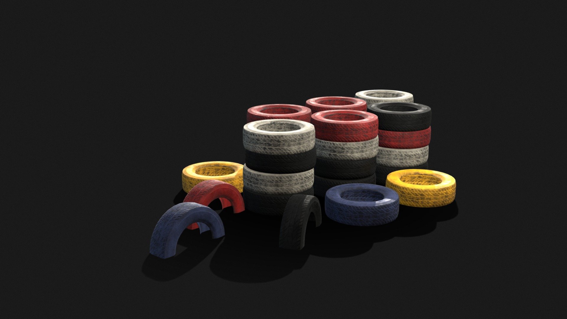Made in Blender, texture is 1024x1024 (every texture is made by me)
