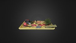 weed kit green kush kit, paper, tray, grinder, cannabis, weed, ganja