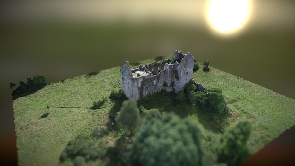 3D model taken from Phantom 3 Pro drone of the abandoned Torwood Castle in Scotland.

http://www.abandonedscotland.com