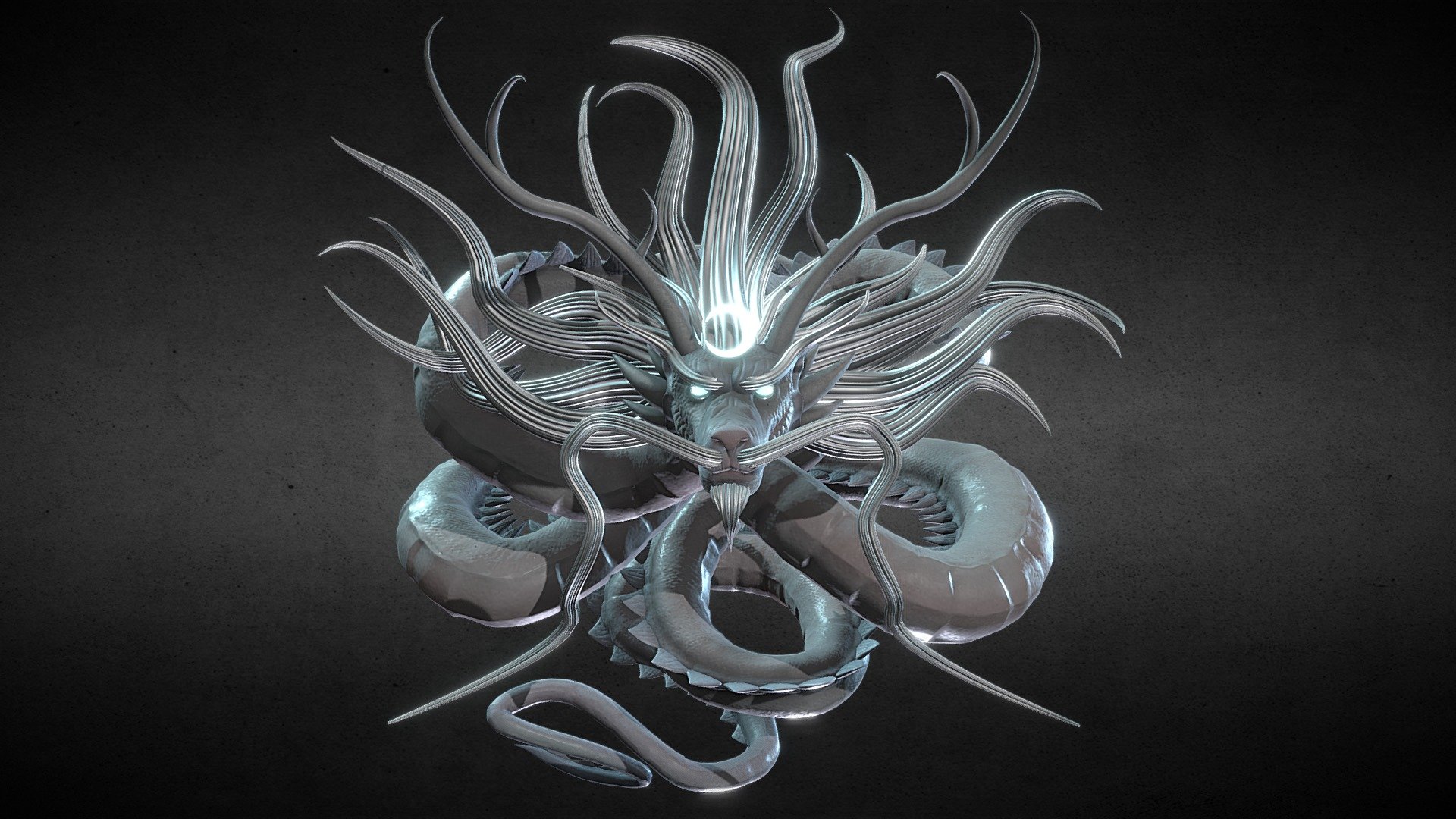 Day 2 - Lunar
Here is the protector of the night. The lunar Dragon. 😁
@sculptoberofficial