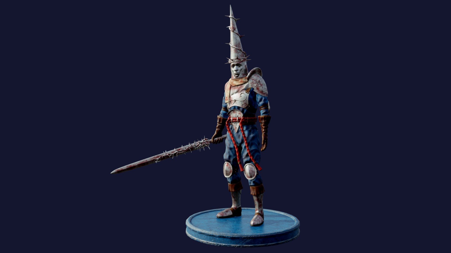 The Penitent One from Blasphemous (fanart)
unrigged 3d model