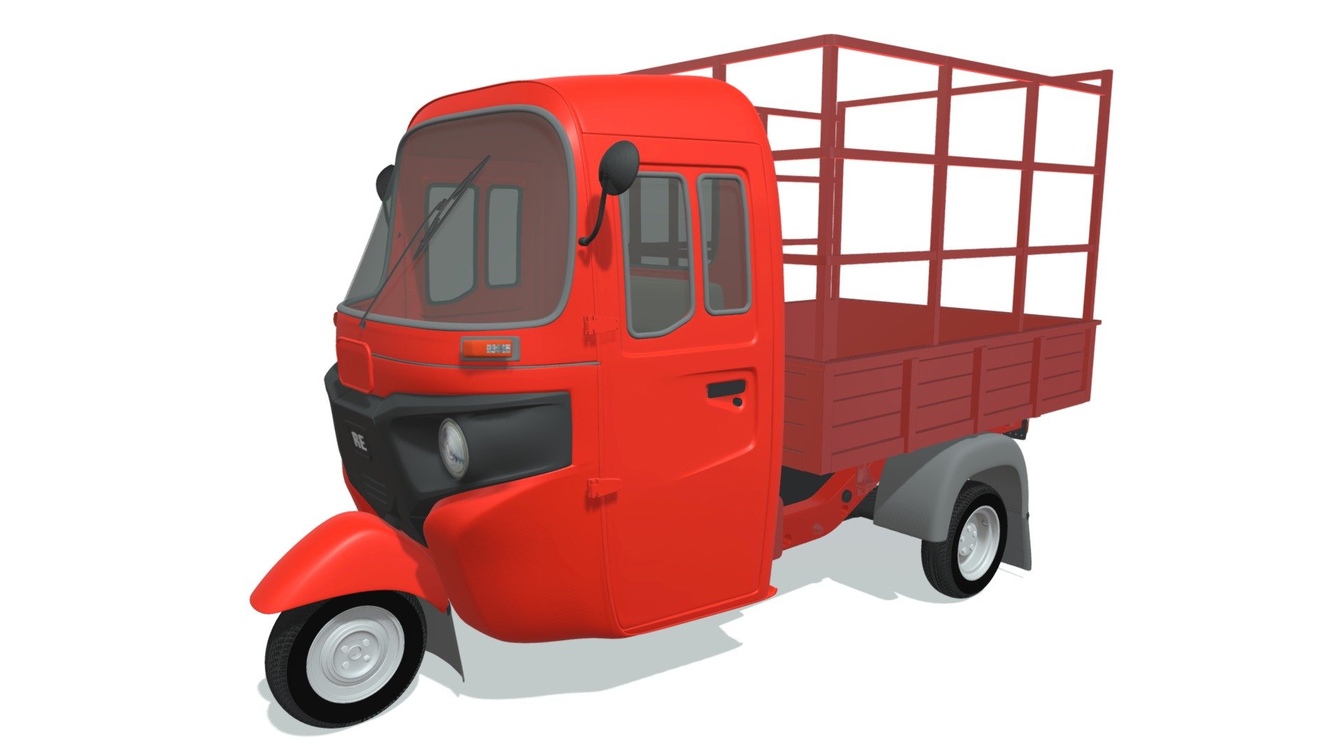 

High quality 3d model of pickup mini truck carrier.

Model is high resolution and perfect for close-up detailed renders.
