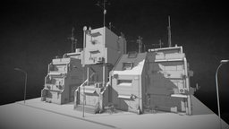 Cyberpunk Buildings Pack cyberpunk, props-assets, gaming_props, asset, scifi, building, ue5