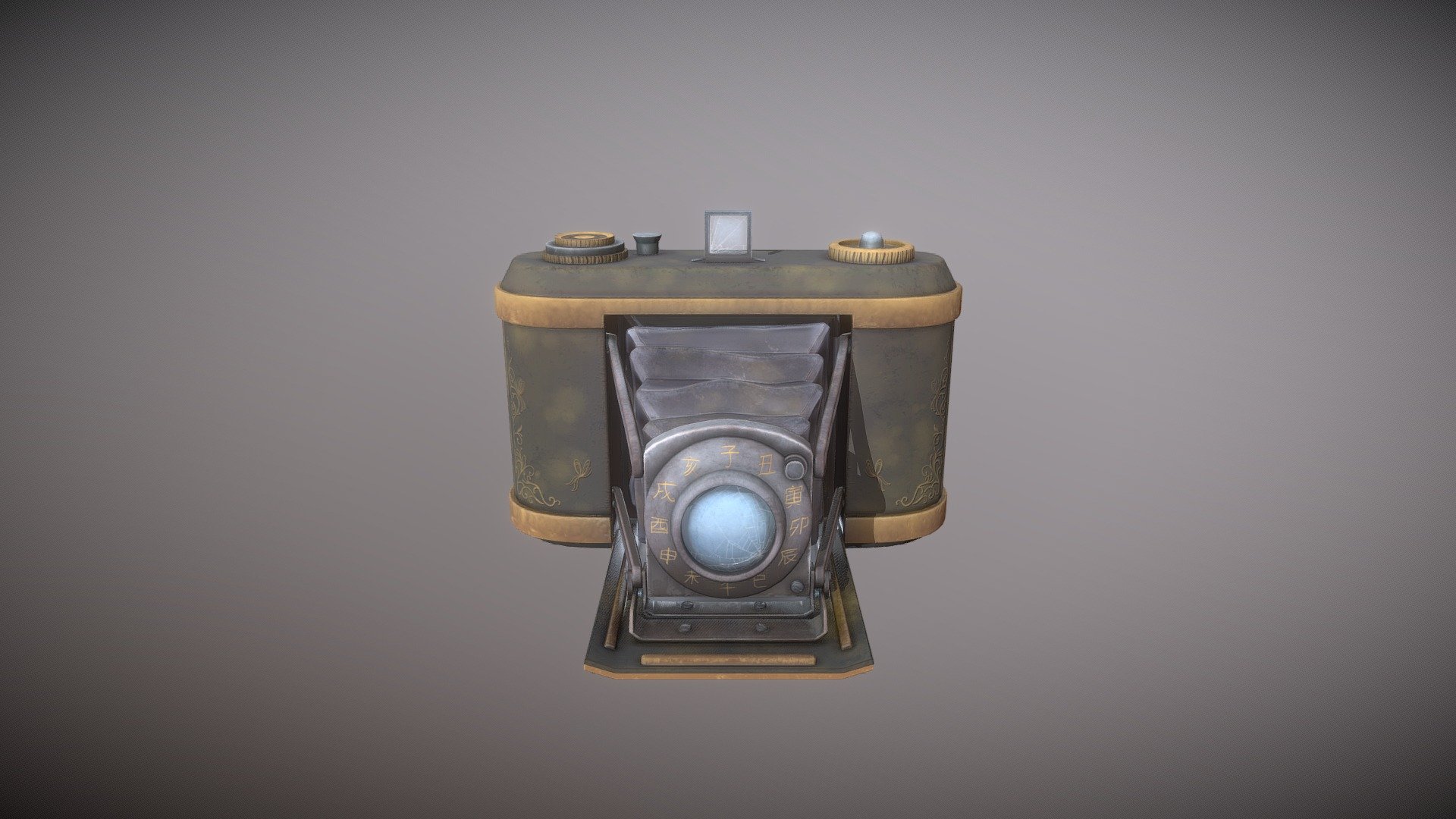 Recreation of the Camera Obscura from Fatal Frame 2
custome made designs on the side based off the game.