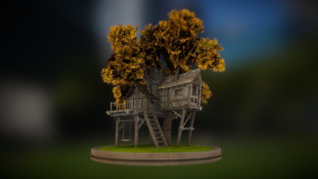 modeled in 3ds max, textred in 3d coat