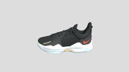 Nike PG 5 黑白 国内版_CW3146-001 5, nike, pg, hei-bai