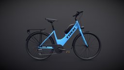 Trek Bike bike, bicycle, vehicles, visualization, road, mountain, hybrid, bikes, blender-3d, blender3dmodel, vehicledesign, blender-lowpoly, pbr-texturing, pbr-game-ready, blender28, substancepainter, blender, vehicle, art, pbr, blender3d