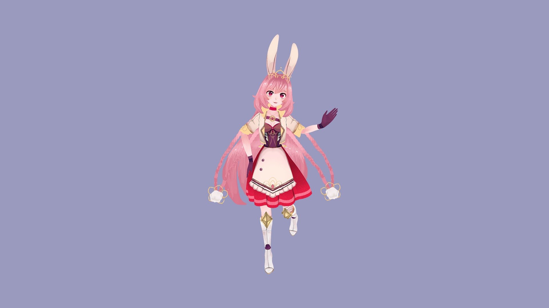 Commission for a video game model