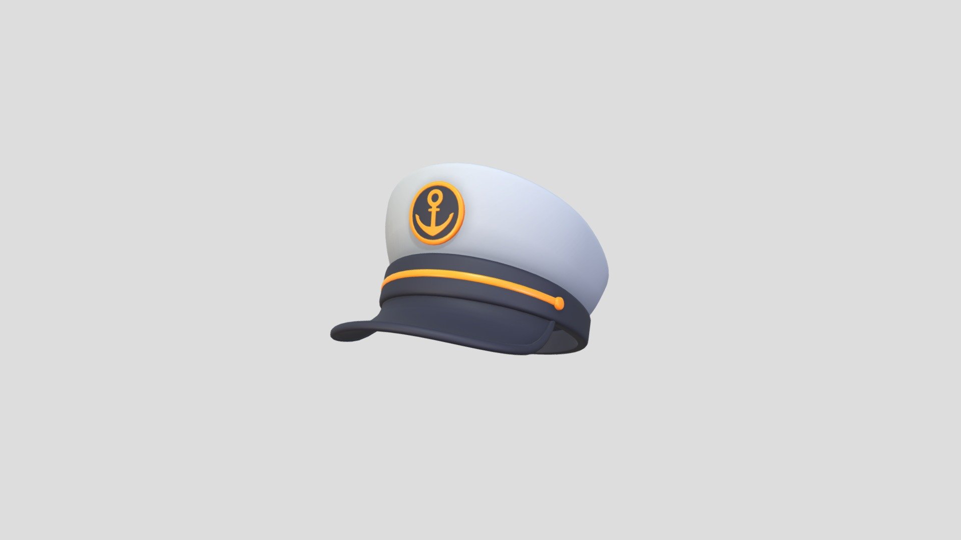 Captain Hat 3d model.      
    


File Format      
 
- 3ds max 2021  
 
- FBX  
 
- OBJ  
    


Clean topology    

No Rig                          

Non-overlapping unwrapped UVs        
 


PNG texture               

2048x2048                


- Base Color                        

- Roughness                         



1,878 polygons                          

2,041 vertexs                          
