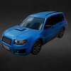 Subaru Forester subaru, vechicle, forester, 3dsmax, pbr, lowpoly, car, 3ds, animation