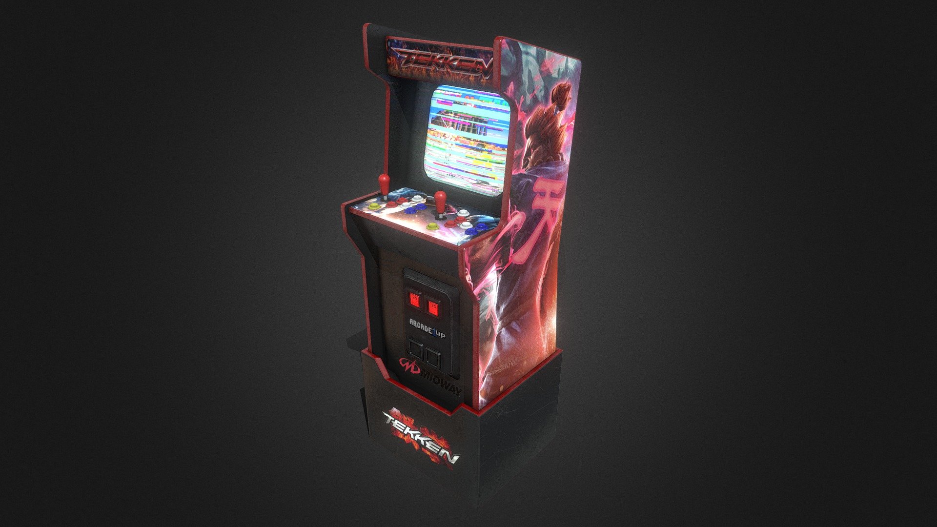 Old School Amusement Arcade Machine Tekken

Low-poly/Game-Ready

Modeled in Blender, Texture in Substance Painter . 4K High Resolution Texture.

I work as a freelancer on the Fiverr platform:
https://www.fiverr.com/jakubivanco/create-3d-game-art-models-for-your-game

I will be very happy for a review or comment