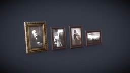 Photography_Frames victorian, photo, frame, photography, airship, cadre, julesverne, nadar, car