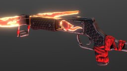 Hot Head Crossbow [Rust skin] crossbow, rust, skin