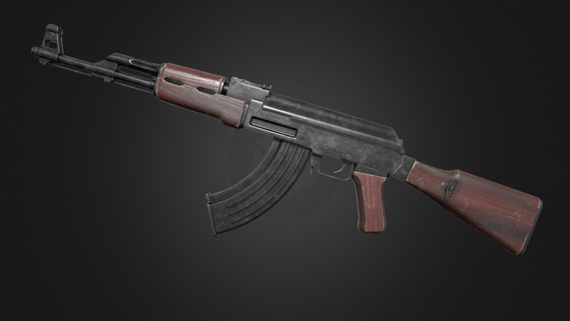 AK-47 Assault Rifle PBR is an optimized model with excellent texturing for best outcome.

The model has an optimized low poly mesh with the greatest possible number of simplifications that do not affect photo-realism but can help to simplify it, thus lightening your scene and allowing for using this model in real-time 3d applications.

In this product, all objects are ERROR-FREE. All LEGAL Geometry. Subdivisions are not required for this product. Real-world accurate model.


Format Type



3ds Max 2017 (Default Physical PBR Shader)

FBX

OBJ

3DS


Texture Type



Albedo

Metalness

Roughness

Normal

You might need to re-assign textures map to model in your relevant software

You might need to flip green channel of Normal map according to your relevant softwar