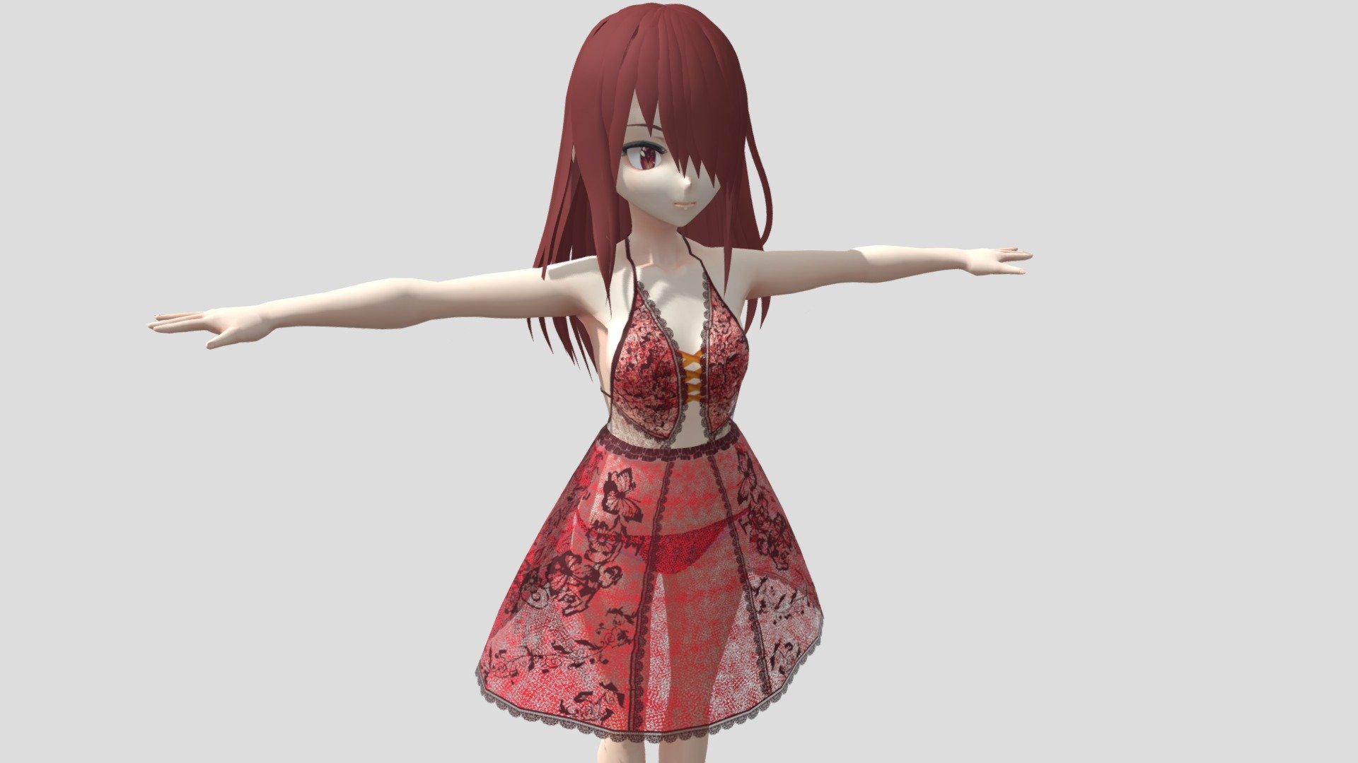 Model preview

Model sell on CGTrader:alex94i60



This character model belongs to Japanese anime style, all models has been converted into fbx file using blender, users can add their favorite animations on mixamo website, then apply to unity versions above 2019



Character : Code : Bloodthirsty

Verts:22344

Tris:31102

Fifteen textures for the character



This package contains VRM files, which can make the character module more refined, please refer to the manual for details



▶Commercial use allowed

▶Forbid secondary sales



Welcome add my website to credit :

Sketchfab

VRoidHub
