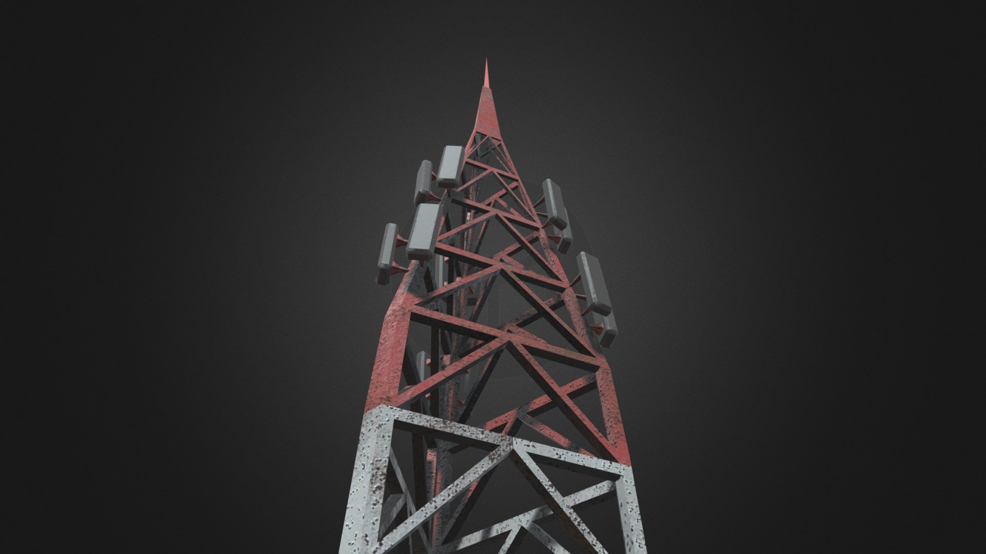 Simple little rusted signal tower.
You can download this model for free.