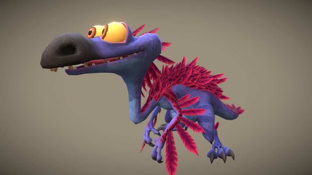 Roger was a character from the latest Ice Age movie. We had to create a baby version of that character. This was a really fun one to model and texture. I created him for the game Ice Age Arctic Blast on IOS and Android.

https://play.google.com/store/apps/details?id=com.zynga.iceagematch3&amp;hl=en

https://www.artstation.com/artist/mattjwood
