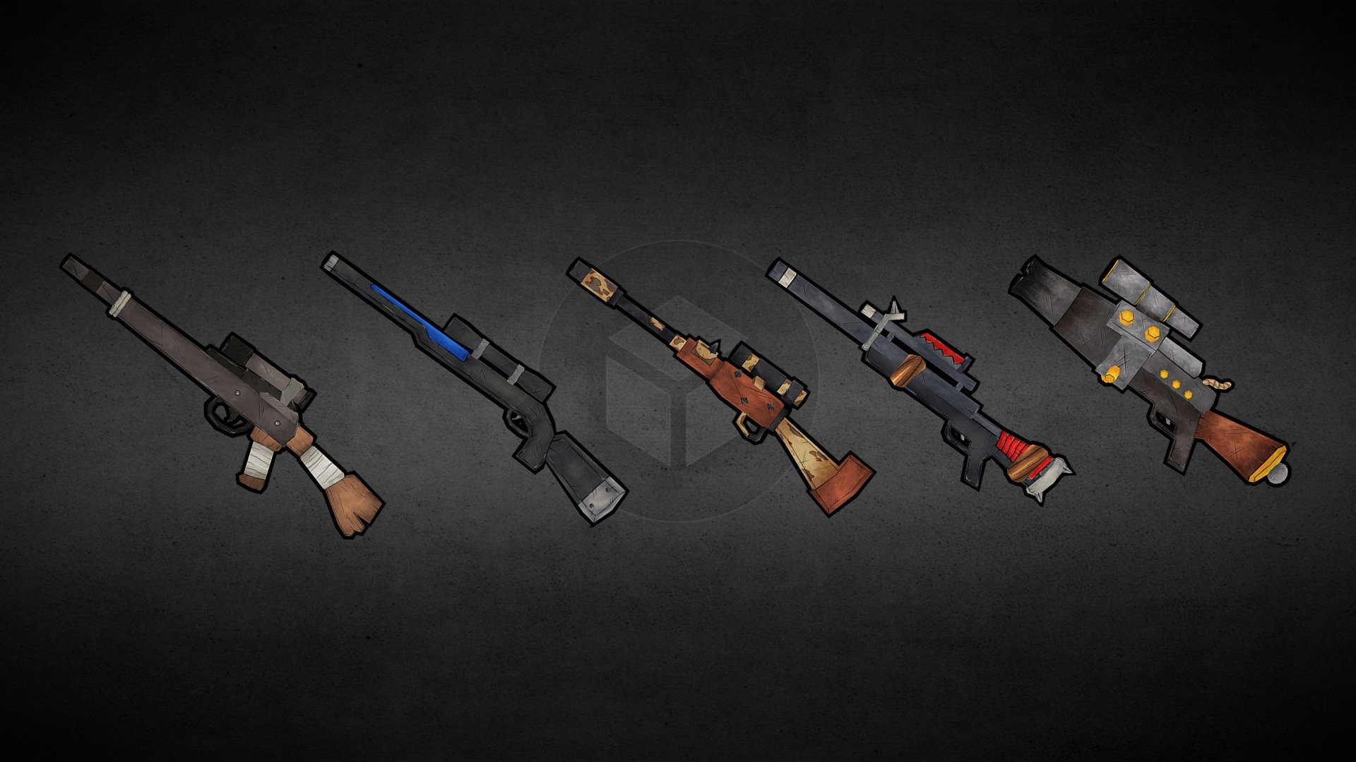 Asset made for the mobile game City Invaders.
Model, texture, rig &amp; animations done by me.
You can loot them to fight against zombies hordes !