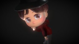 Chibi Boy_Futo cute, chibi, boy, originalcharacter, chibi-character, maya, character