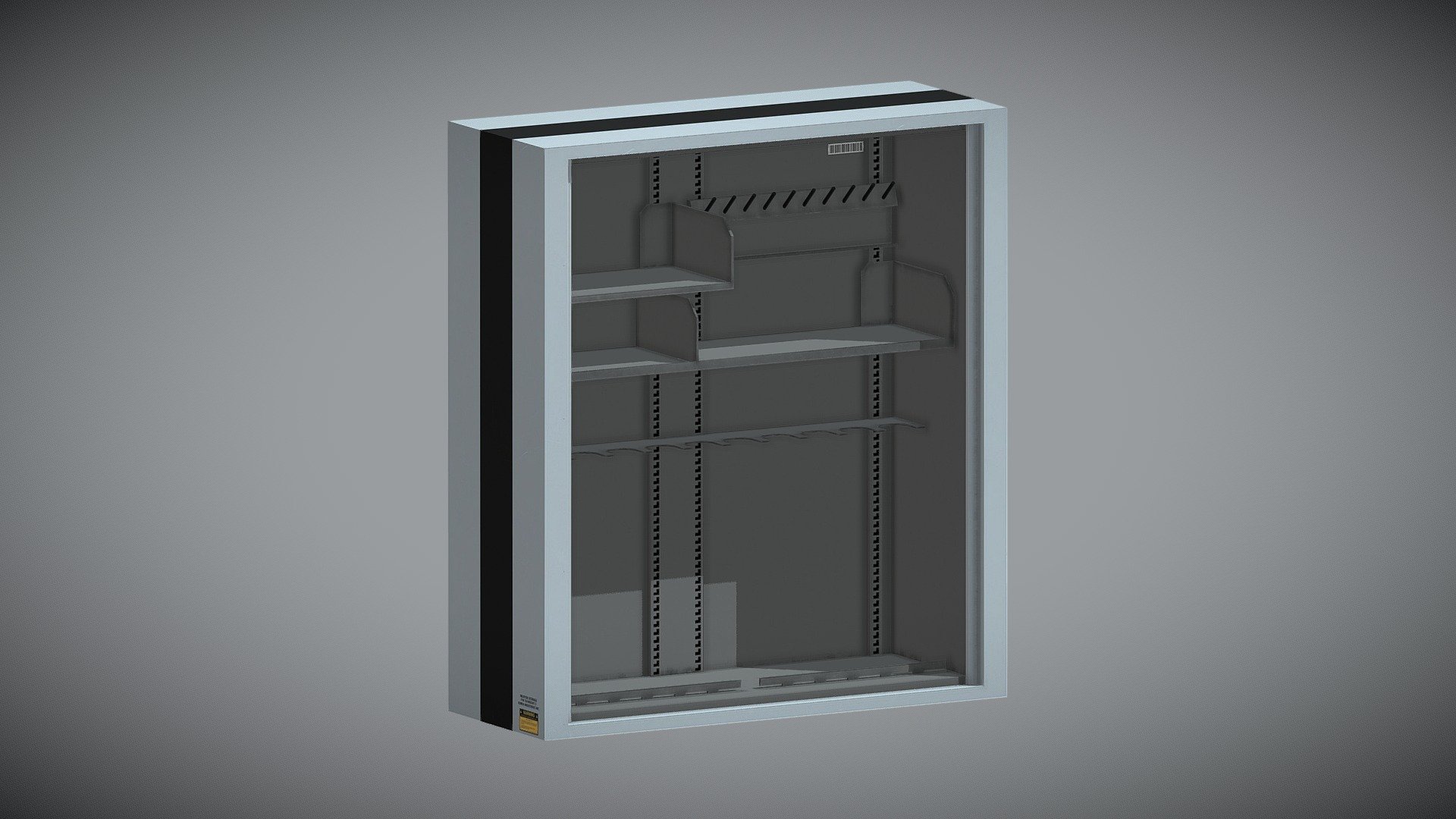 Sci-Fi Furniture Pack AAA: Shelving Unit F (openable)
Textures: 2048x2048, diffuse, normal, specular.

Part of the Sci-Fi Furniture Pack AAA. Available on Asset Store.

About Sci-Fi Furniture Pack AAA:

Complete kit of 18 furniture and interior design items for sci-fi level, science lab, cyberpunk or spaceship environment of AAA-quality.

Most of the models can be colored, opened-closed, disassembled for furniture components and recombined for full customization in a game engine.

Gameready lowpolies baked with love from cinematic highpolies. Each model contain textures: 2048x2048, diffuse, normal, specular. Concept design by of the top AAA artists. Production cost over $10,000. Make your own level design on Unity competitive to Deus Ex: Human Revolution, Deus Ex: Mankind Divided, Syndicate 2012, Mass Effect and Star Citizen benchmarks!

Preview for each of the items attached via Sketchfab (rotate, zoom, enjoy).

（╹◡╹）