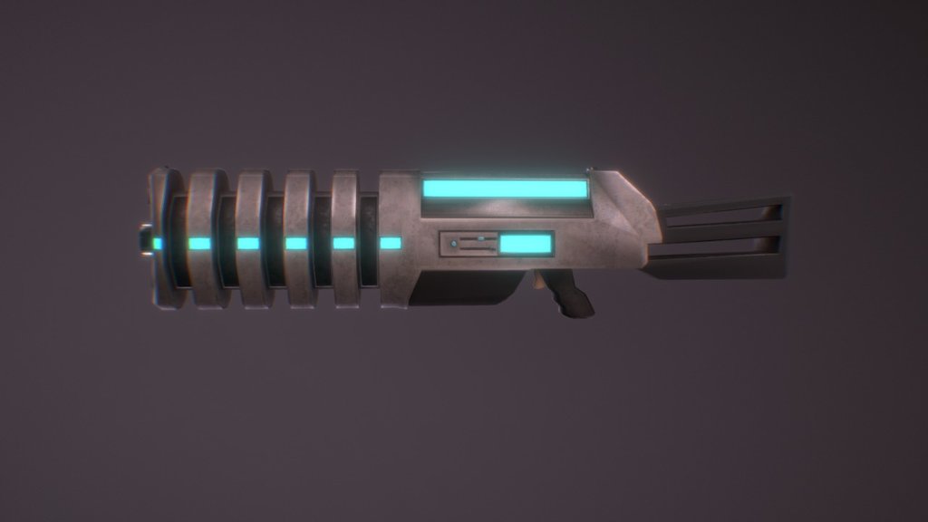 I was having a go at making a weapon! :)