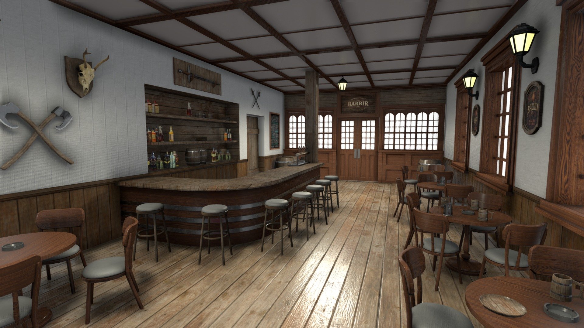 Elevate your virtual environments with this versatile Irish pub/bar 3D asset. Whether you're creating a quaint village or a bustling city scene, this asset adds a touch of Irish charm. With attention to detail and a classic design, it's the perfect addition to any virtual world. Enhance your projects with this timeless 3D asset today!

Available on Fab: https://www.fab.com/listings/2ddd8814-55c7-4242-9509-fb16547343e3