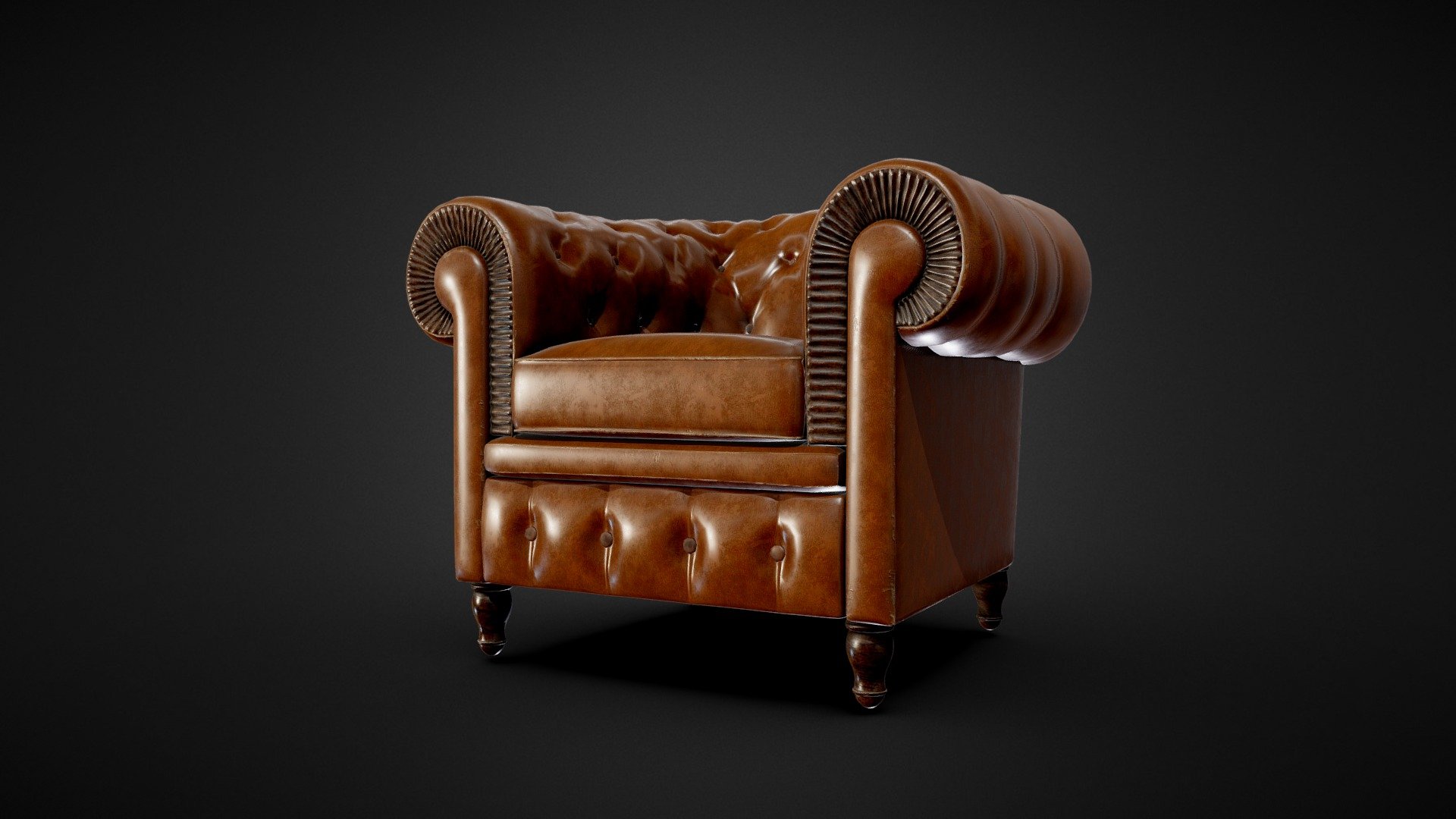 Modeled in Maya and Zbrush, Materials and textures created in Substance Painter.