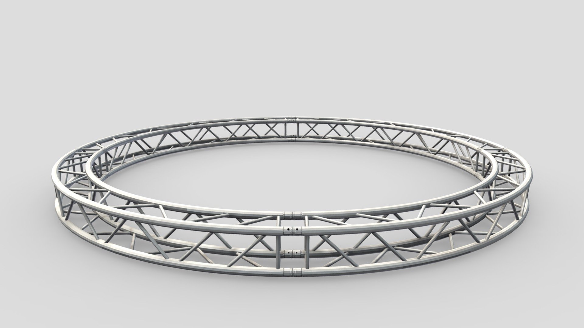 Modular Light Cages for TV Studio Stage and Stands.

Model Info;
- Modeled in 3ds Max 2014
- 4 Modular Pieces
- All Geometry Named Appropriately.
- Modeled in Real World Scale
- Geometry: Polygonal
- Overall Width : 11 7/16