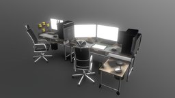 Office Asset - A Graphics' Office Asset Pack office, computer, computers, desk, case, chairs, tech, desktop, graphic, graphic-design, officefurniture, office-supplies, office_chair, chair, technology, graphics-tablet