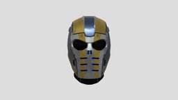Planetside 2 Armageddon Mask gaming, studio, fps, new, nc, player, planetside2, planetside, mask, ballistic, conglomerate, playerstudio, character, asset, game, blender, characterdesign, new-conglomerate