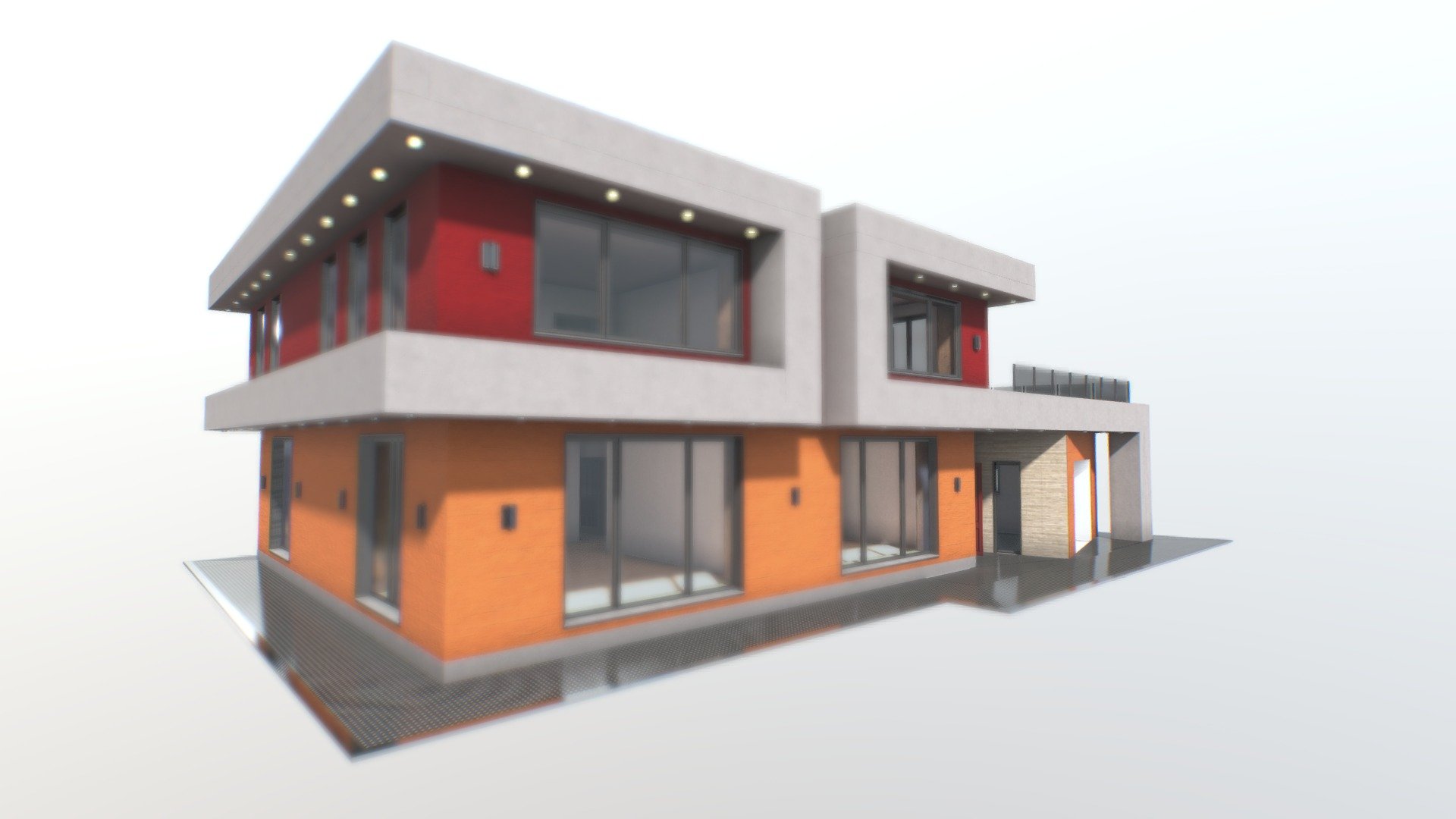!!! Restricted by license to resell or reshare my models after purchasing !!!

How to upload to Spatial.io:
Instuction video - click!
1. Download an additional zip archive attached to this model (bottom of the downloading list)
2. Unzip file from archive, and you see the GLB file.
3. On Spatial you create a new empty space.
4. And then you upload/drag this GLB file.
5. Enjoy!
* There are no anchor points for paintings in the model, paintings placing is manual.

Try this scene on Spatial - Click