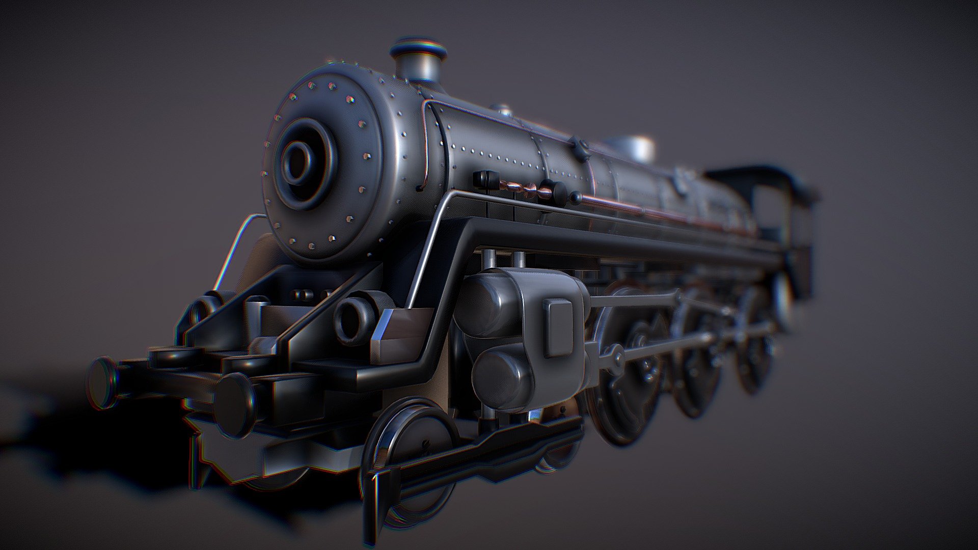 steam engine train
3d model of steam engine train modeled by me 
which is free to use in any purposes according to
Creators commons license
Renderings

If you are looking for the best quality models for your renderings, don’t look any further! Here you can find Steam engine train with all materials set up for Cycles and is also compatible with Eevee. It makes it a fast and easy one-click solution for scenes in all your most exciting projects. Don't waste time creating on your own and bring realism into your scenes.