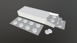 pills in package white, pills, packaging, mockup, box, medicine, health, package, pharmacy, healthcare, drugs, blister, tablets, blank, design, medical, vitamins, packaged