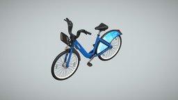 Citi Bike bike, bicycle, unreal, travel, newyorkcity, unity, vehicle, lowpoly, racing, city, sport, citybike, new-york-bike
