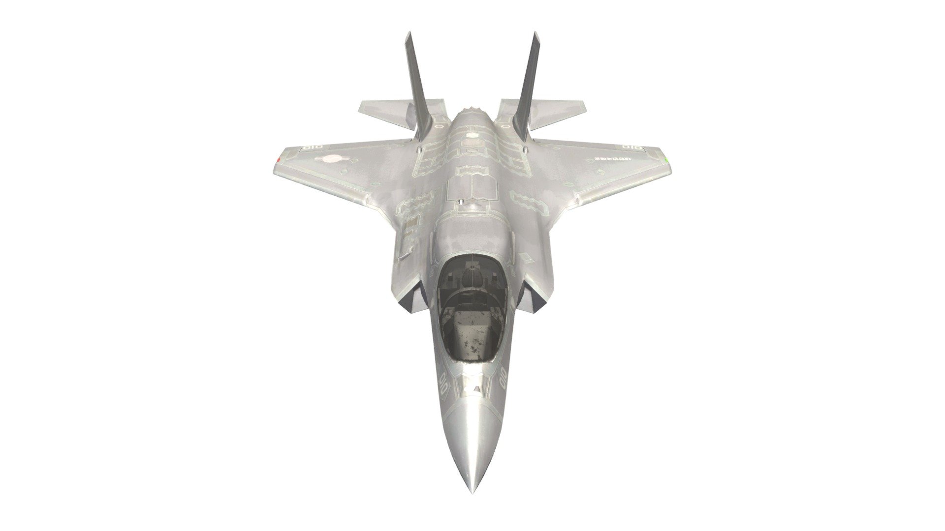 “US multirole stealth fighter, developed for air superiority and ground support missions. F35E upgrade combines CTOL/STOVL/CV variants. Introduces avionic countermeasures for stealth-defeating radar.”

Model from BATTLEFIELD 2042, It's called as &ldquo;F-35E Panther