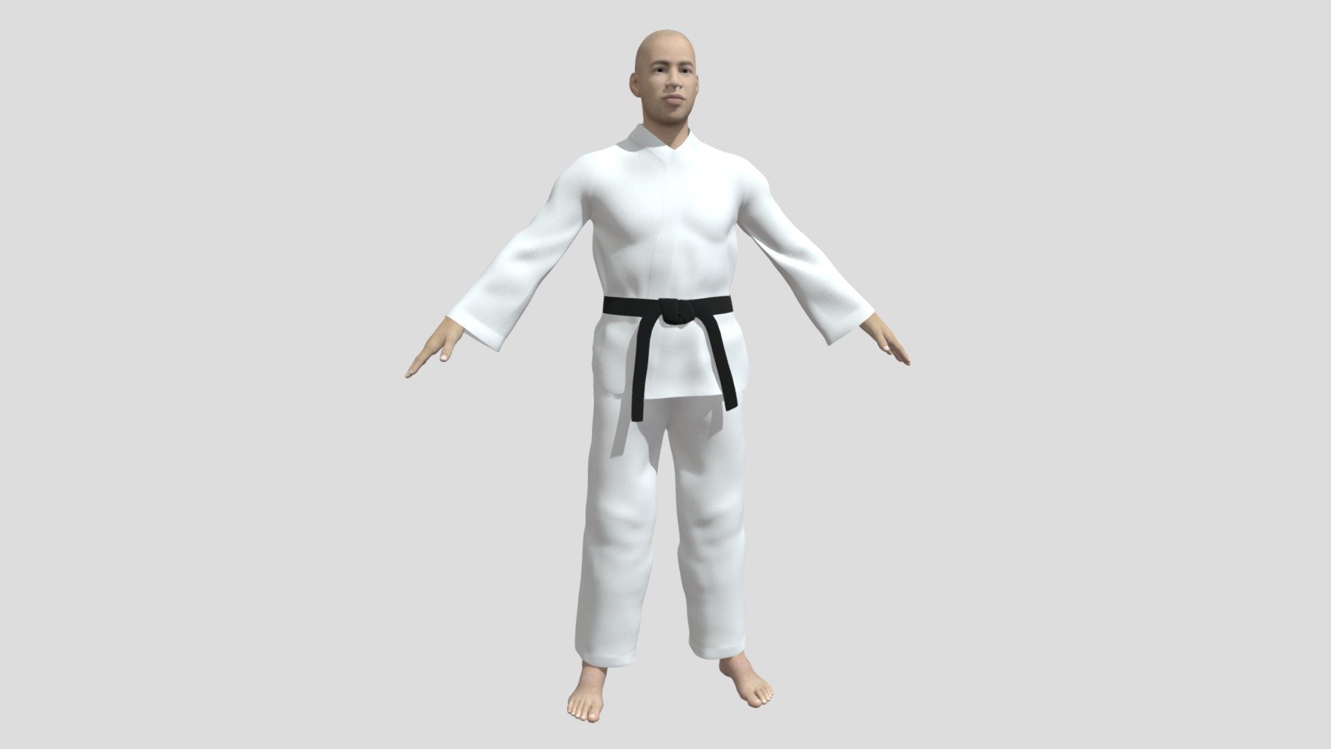 Karatae Fighter 3D model is a high quality, photo real model that will enhance detail and realism to any of your game projects or commercials. The model has a fully textured, detailed design that allows for close-up renders. 

• High quality polygonal model, with detailed texture
• Maya 2019 V-Ray and standard materials scenes 
• Textures 4096 x 4096