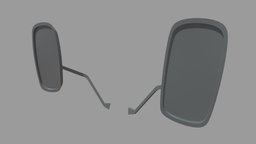 Truck Mirror 01 automobile, truck, printing, standard, side, mirror, automotive, view, mirrors, printable, minimalism, vehicle, racing, car, concept, sidemirror, side-mirror, sideview, truck-mirror