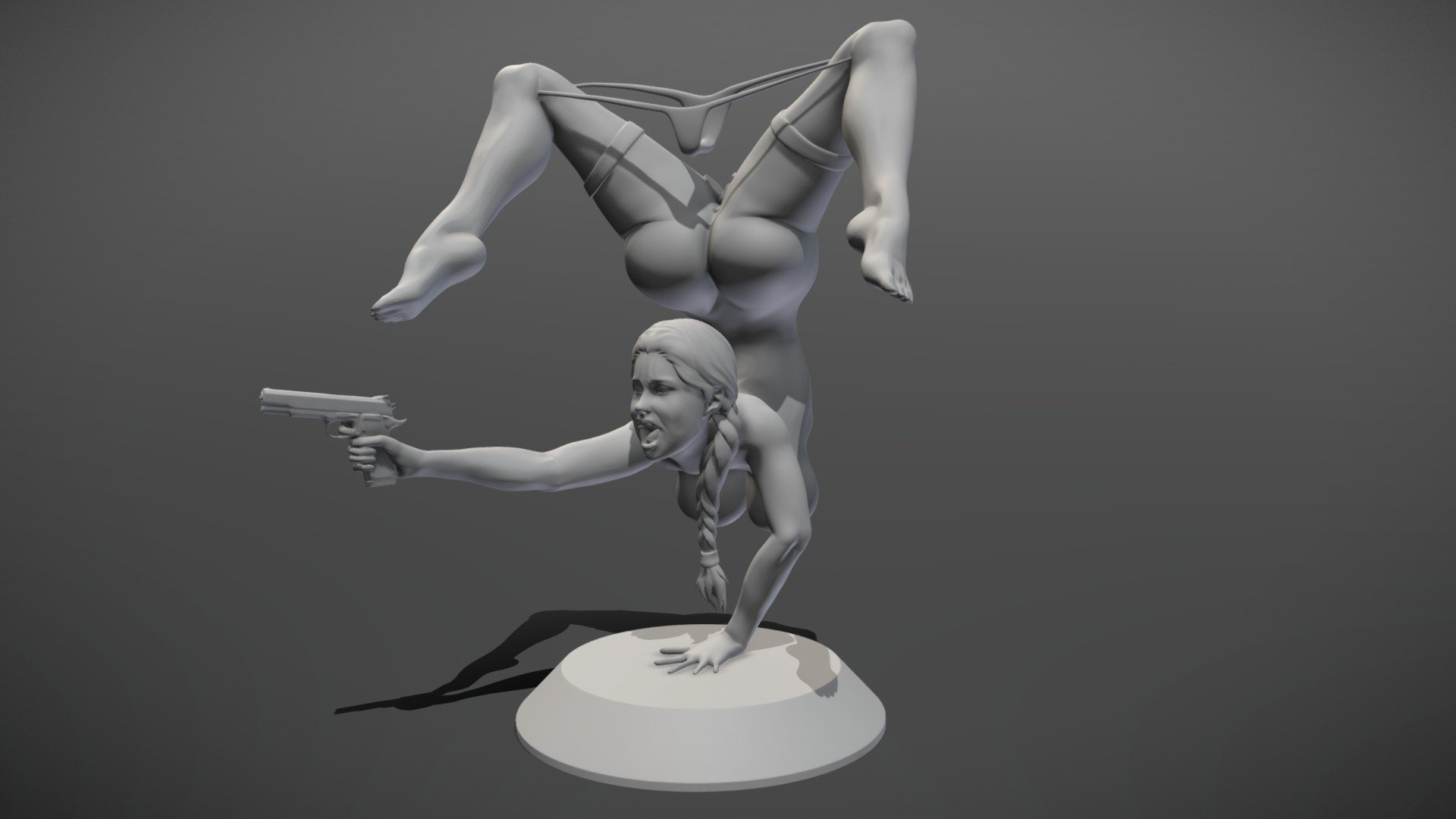 Ready to print Sexy Lara Croft, with perfect topology and quality.

Comes in the following formats:

.Stl .Obj

Download link - https://fab.com/s/52f060f4ab1b

Have fun :)