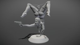 SEXY LARA CROFT pen, , holder, lara, croft, , , , woman, ass, boobs, erotic, nipple, girl, tomb