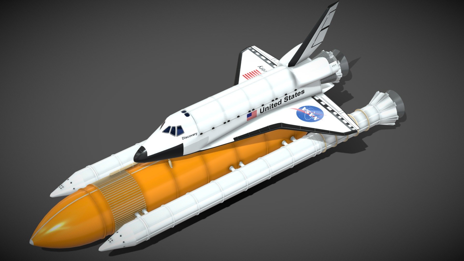 Free detailed space shuttle