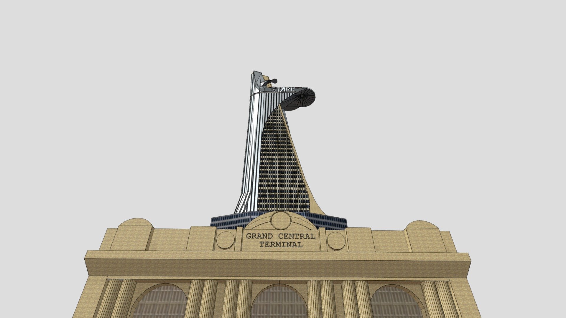 Stark tower is a Fictional Building from the
Avengers (2012)