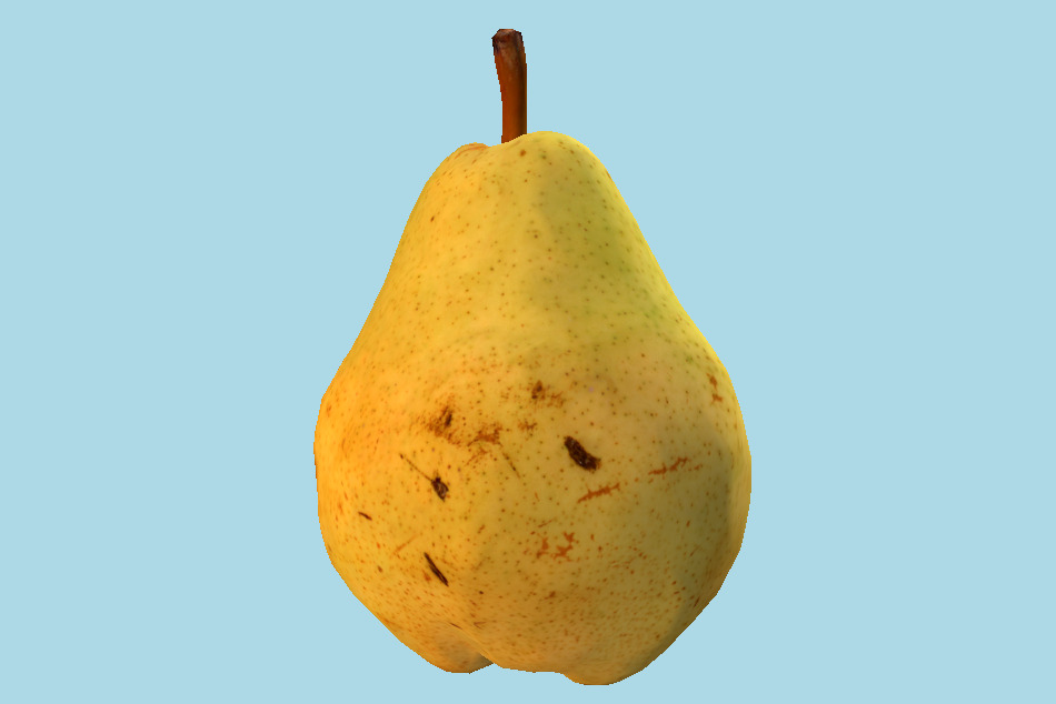 Bartlett Pear 3d model