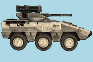 Military Tank APC Tank-3