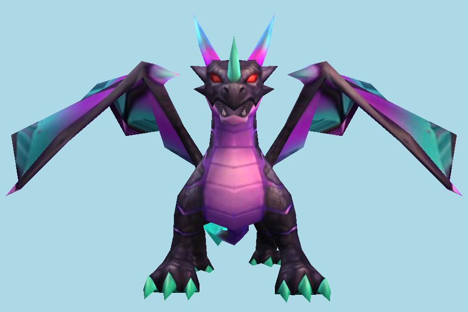 Summoners War Dragon 3d model